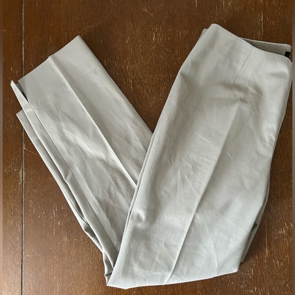 Lafayette 148 New York gray trouser pants size 0 - Picture 1 of 8